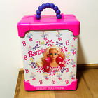 Étui de rangement 12 pouces pour poupée Barbie Deluxe vintage Mattel rose 1991