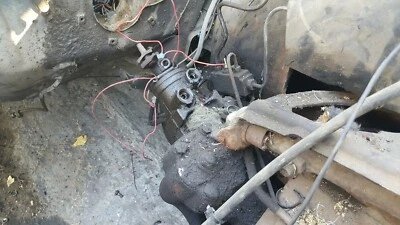 68 PONTIAC CATALINA POWER STEERING GEAR BOX USED - Image 1 of 4