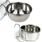 Food Water Bowls Hanging Feeder Dish Pet Feeding Tools Stationary Dog Bowl