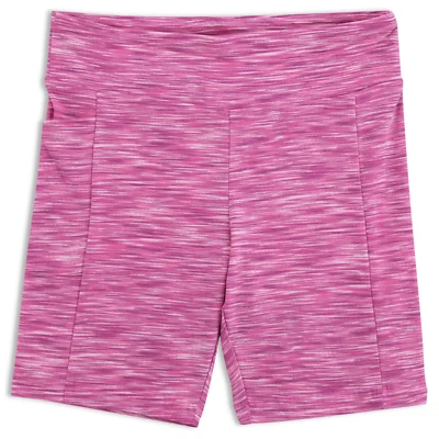 No Boundaries ~ Pantalones Cortos de Bicicleta Orchid Pizazz ~ Poliéster/Spandex ~ Talla XS (1) para Juniors Foto 1 de 4