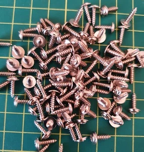 SERVO SCREWS - FULL THREAD - SILVER 20 PACK - FIT FUTABA - JR - Hi -Tec ++ - Picture 1 of 5