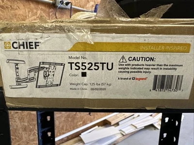 Chief Thinstall TS525TU Wall Mount for Flat Panel Display - Image 1 of 2