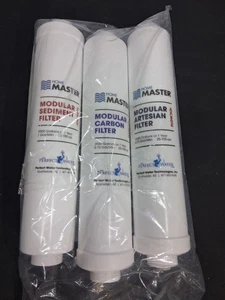 Home Master Modular Sediment Filters 3900 2500 Gallons 25-100 PSI Replacements - Picture 1 of 2