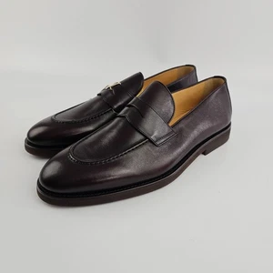 BRUNELLO CUCINELLI $1200 Dark Chili Loafers New & Authentic - Picture 1 of 11