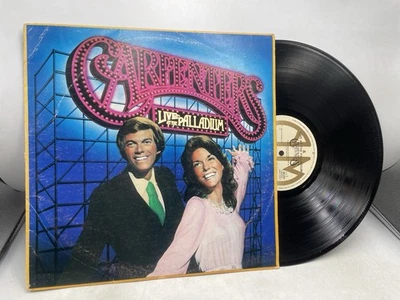 CARPENTERS - 'Live At The Palladium' 1976 AUS ORIGINAL PRESS VINYL LP RECORD - Image 1 of 4