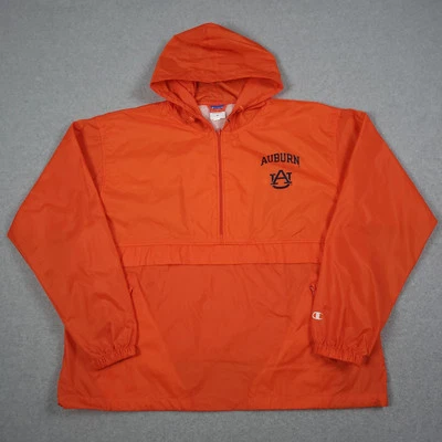 Chaqueta cortavientos Auburn Tigers para hombre XL naranja campeón NCAA lateral Anorak Foto 1 de 4