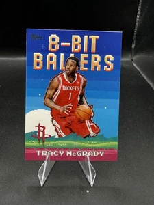 2025-26 Topps Basketball 8-Bit Ballers Tracy McGrady #8B-27 Houston Rockets - Picture 1 of 2