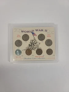World War II Obsolete Coin Collection 8 Coin Set 1942-1946 - Picture 1 of 6