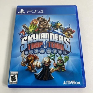 Skylanders Trap Team PS4 (PlayStation 4, 2014) solo juego sin figuras - Imagen 1 de 6