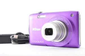 Nikon Coolpix S3300 Purple Excellent+5 Compact Digital Camera Y1814 - Picture 1 of 19