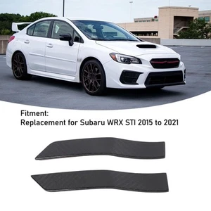 Side Marker Plate Ornaments Glossy Carbon Fiber UV Wear Resistant For MER - Picture 1 of 22