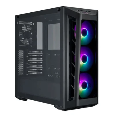 Cooler Master MasterBox MB530P Tempered Glass Mid-Tower Chassis ARGB Gaming Case - Image 1 of 4