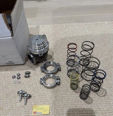 TiAL MV-R Silver MVR 44mm Wastegate With V-Band and Flanges All Springs 001930 - Image 1 of 4