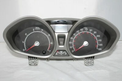 Speedometer Instrument Cluster Dash Panel Gauges 2011 Ford Fiesta 121,265 Miles - Image 1 of 4