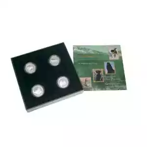 1997 50 Cent Canada's Best Friends Series Sterling Silver Coin Set COA Box - Bild 1 von 9