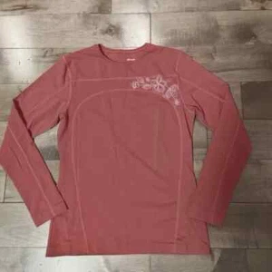 Tuff Athletic women's Stretch long sleeve Shirt Pink size Large - Picture 1 of 9