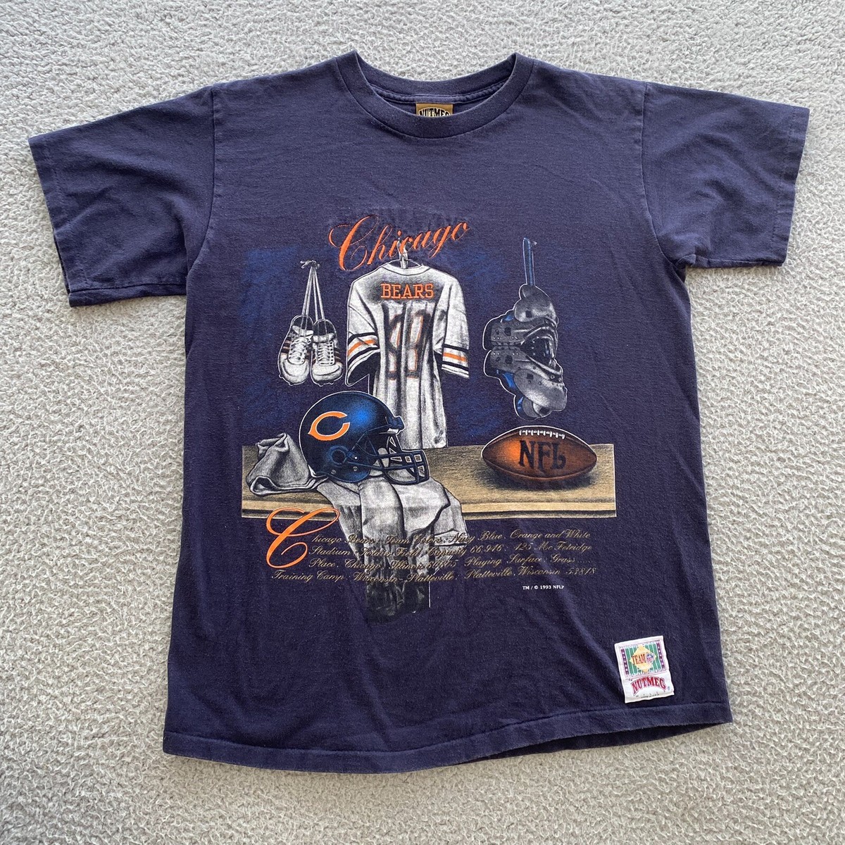 Nutmeg Men Chicago Bears NFL Shirts for sale | eBay