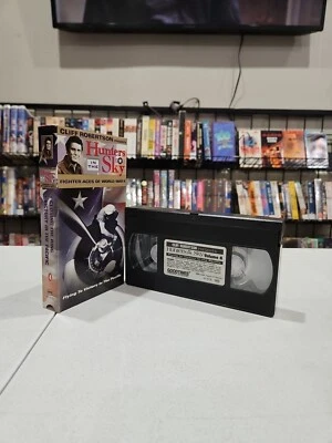 Hunters in the Sky VHS Tape Vol 4 Fighter Aces of World War ll Movie VCR USA NEW - Image 1 of 2