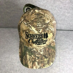 Scheels Outfitters Realtree Camo Hat Adjustable Strap Hunting Cap NWT - Picture 1 of 9