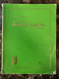 Anatomy of Domestic Animals: Systemic & Regional Approach 7th Edition - Picture 1 of 2
