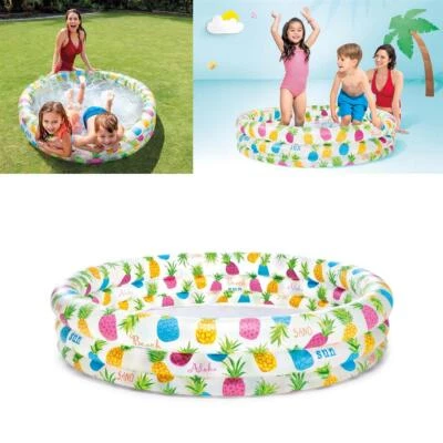 Intex Planschbecken Pineapple Splash Pool 132 cm - Kinderpool Ananas-Design - Bild 1 von 4
