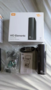 Disque Dur Externe WD Elements 18 To USB3.0 - Très peu utilisé - Photo 1/12
