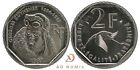 Frankreich Essai 2 Francs Georges Guynemer 1997 UNC cupronickel - münze