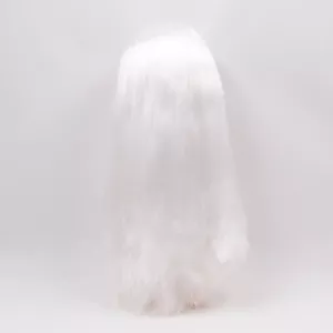 Muñeca Takara 12" Neo Blythe RBL blanca larga pelo liso cuero cabelludo y cúpula solo pelucas - Imagen 1 de 3