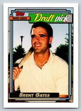 1992 Topps Gold #216 Brent Gates