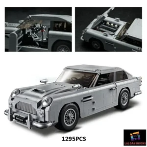 1295 pcs James Bond Aston Martin DB5 Building Blocks Bricks Set 10262 New Sealed - Picture 1 of 6