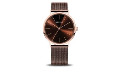 Reloj Bering Clásico Marrón Correa Milanesa Esfera Marrón BERING - 13436-265 Foto 1 de 3