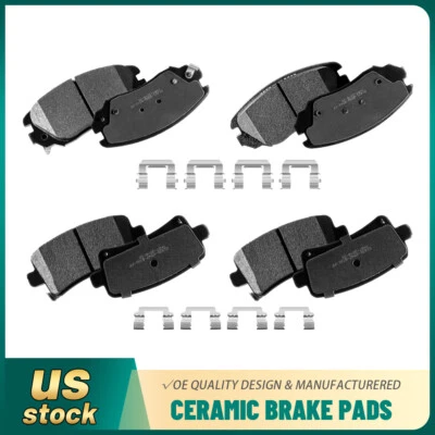 Pastillas de freno delanteras + traseras para Chevrolet Malibu 2013 2014 2015, Malibu Limited 2016 Foto 1 de 4