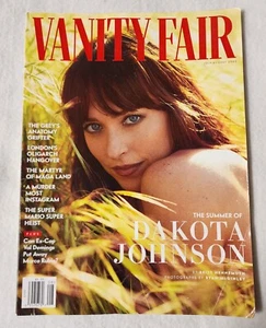 Vanity Fair Magazine 2022 July August Dakota Johnson FTX Sam Bankman-Fried Ad - Picture 1 of 5