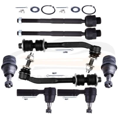 Front Ball Joints Sway Bars Tie Rods Suspension Kit For 2007-2009 Chrysler Aspen - Image 1 of 4
