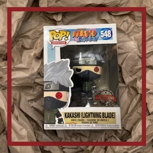 Funko Pop! Naruto Shippuden #548 Kakashi Lightning Blade Special Ed. w. Protectr - Picture 1 of 6