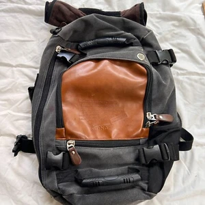 Kaka Canvas Convertible Bag Backpack Duffle Laptop Luggage - Picture 1 of 13