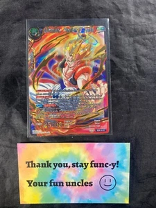 Dragon Ball Super Card Ultimate Fusion Gogeta SD6-04 ST Parallel Shattered Foil - Picture 1 of 11
