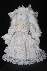 Tilly Collectible Easter Bunny Rabbit Plush 18'' Tall Vintage w/original tags - Picture 1 of 22