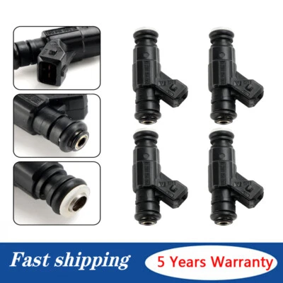 4 inyectores de combustible para Volkswagen Jetta 2001-2005 y Golf 2003-2006 1,8 L turbo Foto 1 de 4