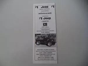 advertising Pubblicità 1982 JEEP GOLDEN HAWK - Picture 1 of 1
