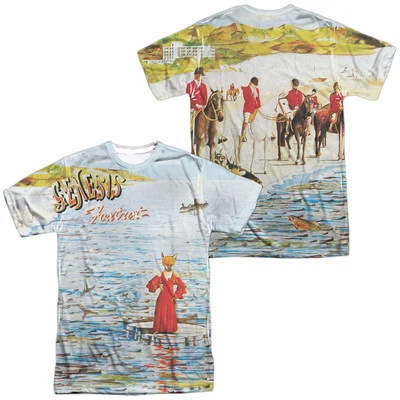 GENESIS FOXTROT COVER Licensed Sublimation Adult Men's Band Tee Shirt SM-3XL - Image 1 of 3