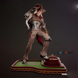 3D Print 1/8 Honkai: Star Rail Boothill Unpainted Resin Unassembled Figure H25CM - Picture 1 of 4