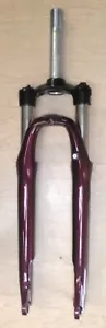 ZOOM ALL TERRA 189D 700C MAROON SUSPENSION FORK BIKE PARTS 53-3 - Picture 1 of 10