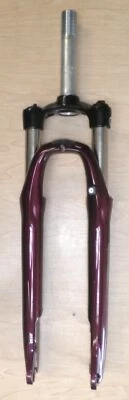 ZOOM ALL TERRA 189D 700C MAROON SUSPENSION FORK BIKE PARTS 53-3 - Image 1 of 4