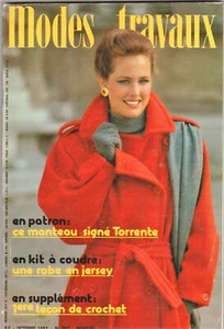 Modes et travaux  N° 983 Octobre 1982 page poupées tricot couture broderie - Picture 1 of 5