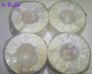 4x Etiquetas de papel blanco Identco 4" X 1,5" 3.000/rollo 4X1,5-TT728 transmisión térmica - Imagen 1 de 3