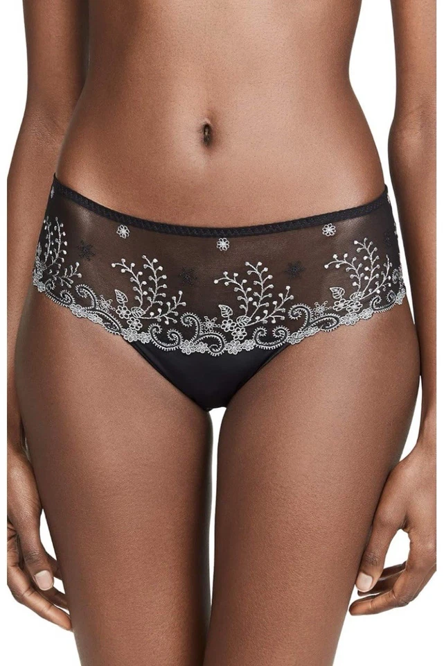 Подлинный сексуальный Simone Perele DELICE SHORTY SHORT в драгоценный черный - размер L (EUR 4) - Изображение 1 из 4