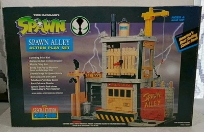 VTG 1994 Todd McFarlane's Spawn: Spawn Alley Action Play Set in Original Box - Image 1 of 4