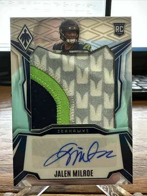 2025 Panini Phoenix Jalen Milore RPA RPS-JME 085/199 Seattle Seahawks - Image 1 of 3