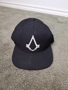 Assassin's Creed Graphic Flatbill Snapback Cap Hat Embroidered Adjustable - Picture 1 of 7